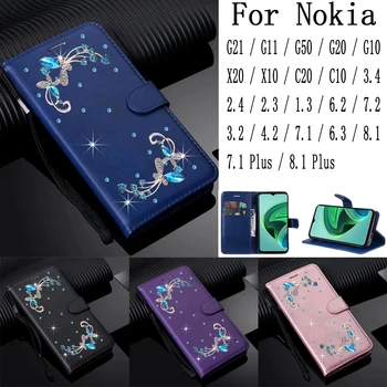Чехлы для мобильных телефонов Sunjolly для Nokia G21, G11, G50, G20, G10, X20, X10, C20, C10