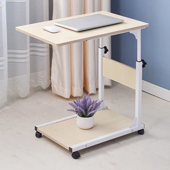 Современный простой стол для спальни Маленький чайный столик Мобильная прикроватная тумбочка Гостиная Мини-диван Шкаф Боковой шкаф