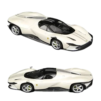 Bburago Ferrari 1:43 Daytona Sp3 Monza Sp2 Спортивный автомобиль Литой под давлением Модель Издание Сплав Роскошный автомобиль Игрушечная коллекция Украшения Подарок