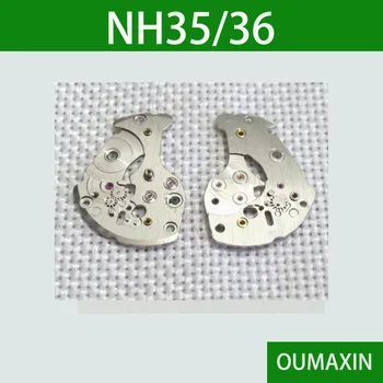 Оригинальные детали для часов, точность механизма, NH35 NH36 A Зажимная пластина для колеса, автоматическая зажимная пластина 2