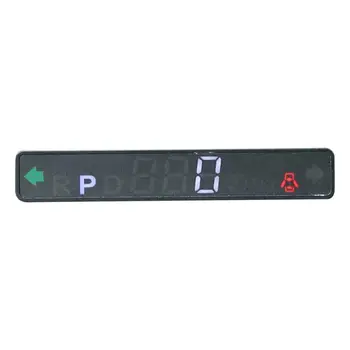 Универсальный дисплей Smart HUD автомобиля Светодиодный мини-проекционный дисплей для модели Y / 3 Спидометр на лобовом стекле отображает скорость зубчатого колеса