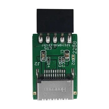 USB 9pin to Type E Converter Adapter USB Front Panel Header Adapter для устройств Type E X3UF