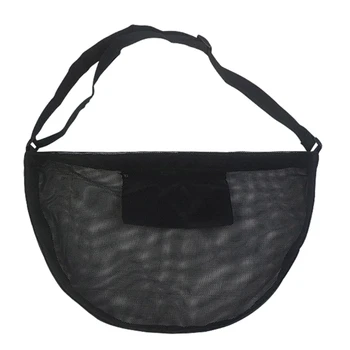 652D Нейлоновая сетчатая спортивная сумка для мяча с плечевым ремнем Прочная сумка для одного мяча Баскетбольные носители Футбольная сумка для хранения Прочный