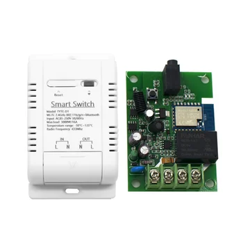 Tuya Smart Switch Датчик температуры Умный термостат Встроенный монитор питания для Alexa Google Assistant