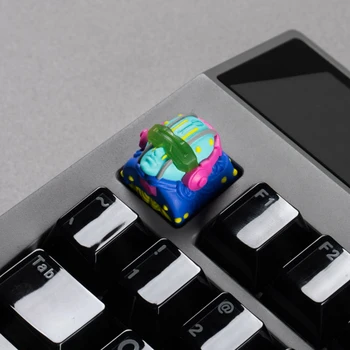 Angry Miao Hot Keys Project Персонализированный колпачок для клавиш из смолы для вишни для механического украшения клавиатуры Игровые аксессуары Keycap