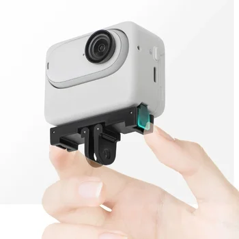  Быстросъемный адаптер Кронштейн для крепления экшн-камеры Аксессуар для Insta360 GO 3 Thumb Camera Прочная конструкция
