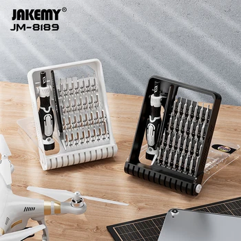 JAKEMY JM-8189 Набор прецизионных отверток Набор крестообразных бит с магнитным шлицем Наборы отверток для мобильного телефона ПК Инструмент для ремонта камеры