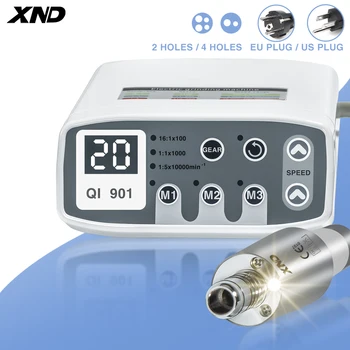 XND Стоматологический светодиодный бесщеточный двигатель Внутренний распыление воды Разъем ISO E-типа Электродвигатель Лабораторное оборудование Стоматологические инструменты