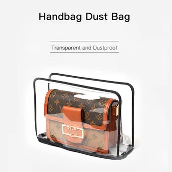  прозрачный мешок для пыли подходит для Speedy Neverfull Luxury Handbag Влагостойкие сумки для хранения