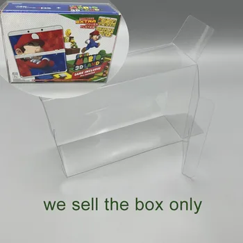 Прозрачная ПЭТ-крышка Для NEW3DS American Edition Game Storage Display Box