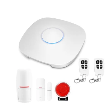 умная жизнь управление приложениями WiFi + GSM домашняя сигнализация противоугонная система для домашней охранной сигнализации