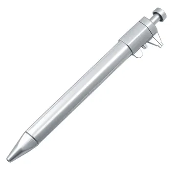 2 в 1 штангенциркуль ручка многофункциональная 0,5 мм гелевая чернильная ручка роликовый шарик шариковые ручки измерительное письмо для внутренних наружных инструментов