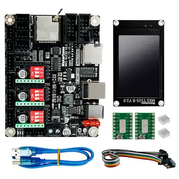 MKS DLC32 32Bits GRBL Автономный контроллер GRBL ЖК-дисплей TS35-R для CNC3018 комплект модернизации MAX PRO, гравировальный станок с ЧПУ