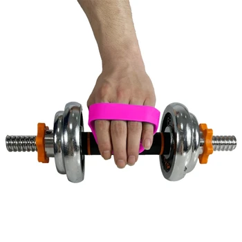 G92F 1 пара силиконовых нескользящих четырех пальцев для фитнеса перчатки для упражнений Перчатки для тренировок
