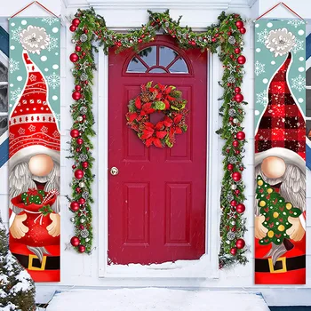 Рождественское украшение Дед Мороз Снеговик Украшение Оксфорд Ткань Куплет Оптом