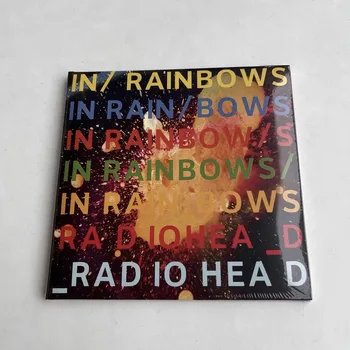 Ретро Radiohead Music CD In Rainbows Альбом Компакт-диск Косплей CD Walkman Автомобиль Играть песни Музыка для вечеринок Саундтреки Коробка Подарки Реквизит