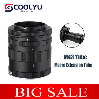  5 в 1 Macro Extension Tube Adapter Ring для M4 / 3 M43 MFT Panasonic Lumix GX7 GF6 GH3 G5 GF5 GX1 GF3 G3 GH2 G2 GF2 G1 GF1 G10