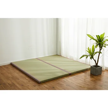 Помогает расслабиться Складной Медитация Йога Японское татами Упражнение Соломенный коврик