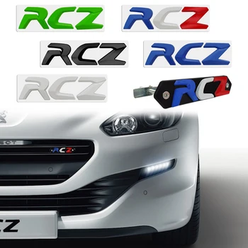 3D металлическая автомобильная наклейка значок эмблема передней решетки радиаторадля Peugeot RCZ 307 207 407 607 4008 206 107 308 406 408 208 301 3008