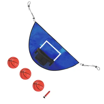 1 комплект Баскетбольная рама Крытый баскетбольный держатель Забавная баскетбольная стойка с баскетбольным кольцом и мячом