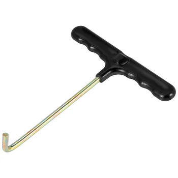 Инструмент для натяжения пружины батута Инструмент для съемника пружины с Т-образным крюком для вытягивания пружины батута