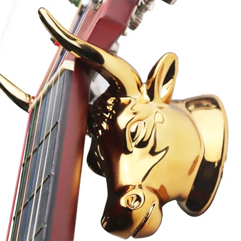  бычья голова настенная вешалка держатель для гитары крюк подставка кронштейн для укулеле бас-гитары 4xВинты для украшения настенных произведений искусства кулон