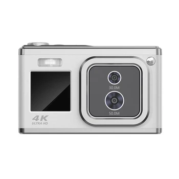 Цифровая камера с автофокусом 2,88 дюйма 4K 50 МП с оптическим зумом Видеокамера Фотокамера Подарки для студентов