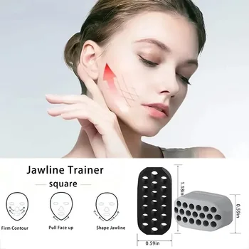  Jawline Contouring Face Relax Jawline Shaper Пищевой силикагель Мужской и женский тренажер Jawline