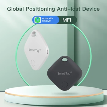 Смарт-тег GPS-трекер Локатор для защиты от утери Bluetooth-совместимая система IOS Безопасность-защита Для пожилых людей Ключ Трекер домашних животных