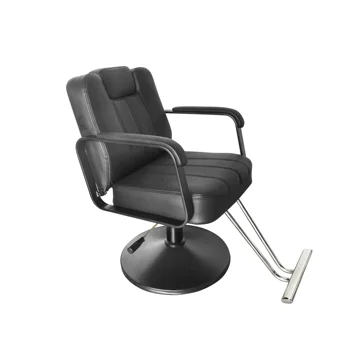 Удобный новый дизайн гидравлический поршневой стул для волос мебель салон стул черный салон стул салон красоты женщины
