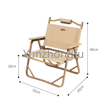  Китайская фабрика Портативный складной стул на открытом воздухе Деревянный стул Кемпинг Портативный складной стул