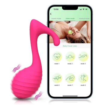 Bluetooth APP Control Vibrator для женщин Трусики с 2 моторами Стимулятор клитора Массажер точки G Love Egg Секс-игрушки для взрослых