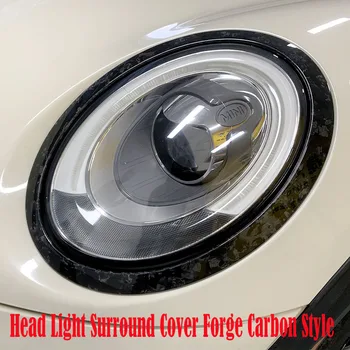  для Mini Cooper Black Forge Carbon Fiber Style Защита от ультрафиолета и крышка заднего фонаря для mini cooper F56
