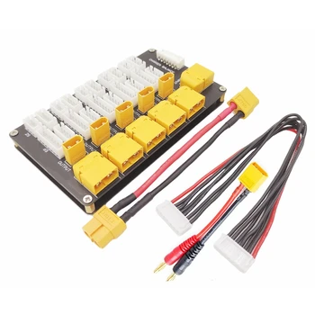  Плата зарядки литиевых батарей Parallel XT30 XT60 Plug 2-6S Литиевые батареи Детали для зарядного устройства B6 Электронные компоненты