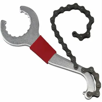  3 в 1 Инструменты для ремонта велосипедов Центральный вал Гаечный ключ для маховика Инструмент для снятия Гаечный ключ для хвостового крюка