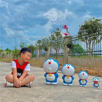 Мультфильм Аниме Doraemon Большая емкость Небьющаяся копилка Джингл Кошка Копилка Для Мальчиков Девочка Подарок Украшения Коллекционная игрушка