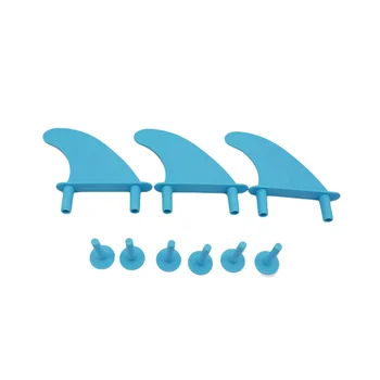 3 шт./компл. Мягкие ласты для серфинга Водяные плавники со сменными винтами для доски для серфинга Мягкая доска Water Wave Fin Доска для серфинга
