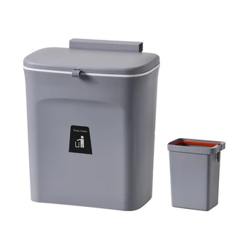 Туалет Кухня Хранение отходов + Внутренняя бочка Настенный мусорный бак Шкаф Мусорное ведро Дверь Подвесной мусорный бак