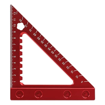  портативный для треугольной линейки 15 см Легкая линейка Столярные изделия Измерительные инструменты Двухсторонняя весовая линейка