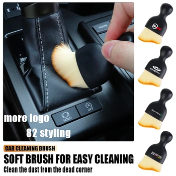  Инструмент для чистки салона автомобиля Воздуховыпускное отверстие Щетка для удаления пыли Brush Fiber для Ford ST Fusion Escape Explorer Edge Mondeo Focus Fiesta