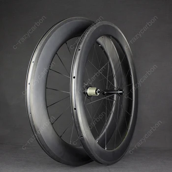 ACESPRINT Карбоновые колеса для езды на велосипеде, U-образные диски начального уровня качества UD 60 мм Доступная гоночная быстрая дорога Продвижение
